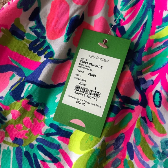 Lilly Pulitzer Gumbo Limbo Madison Skort - Picture 2 of 2